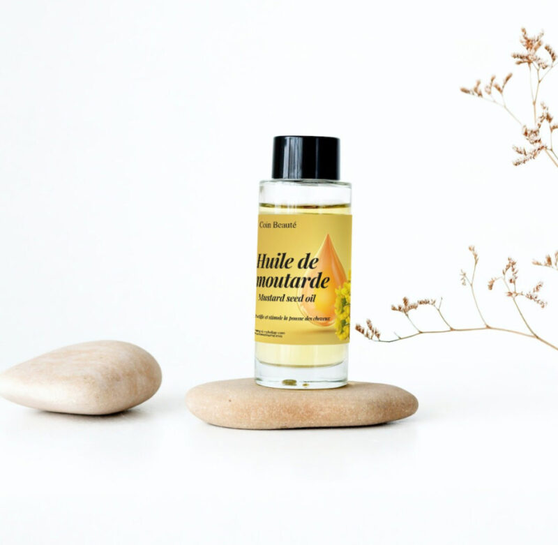 Huile de moutarde pure