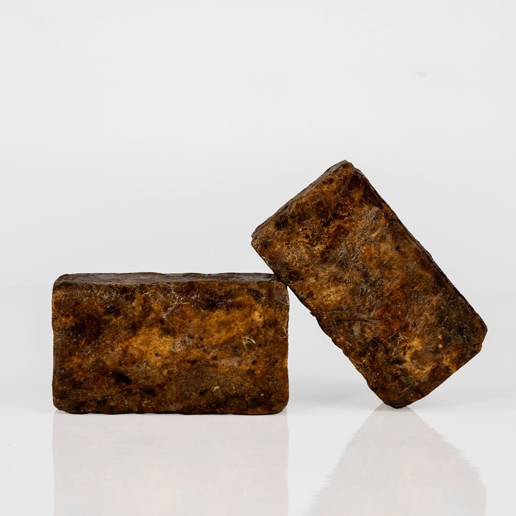 Savon Noir Nigérian Authentique Brut – 100% Naturel & Purifiant